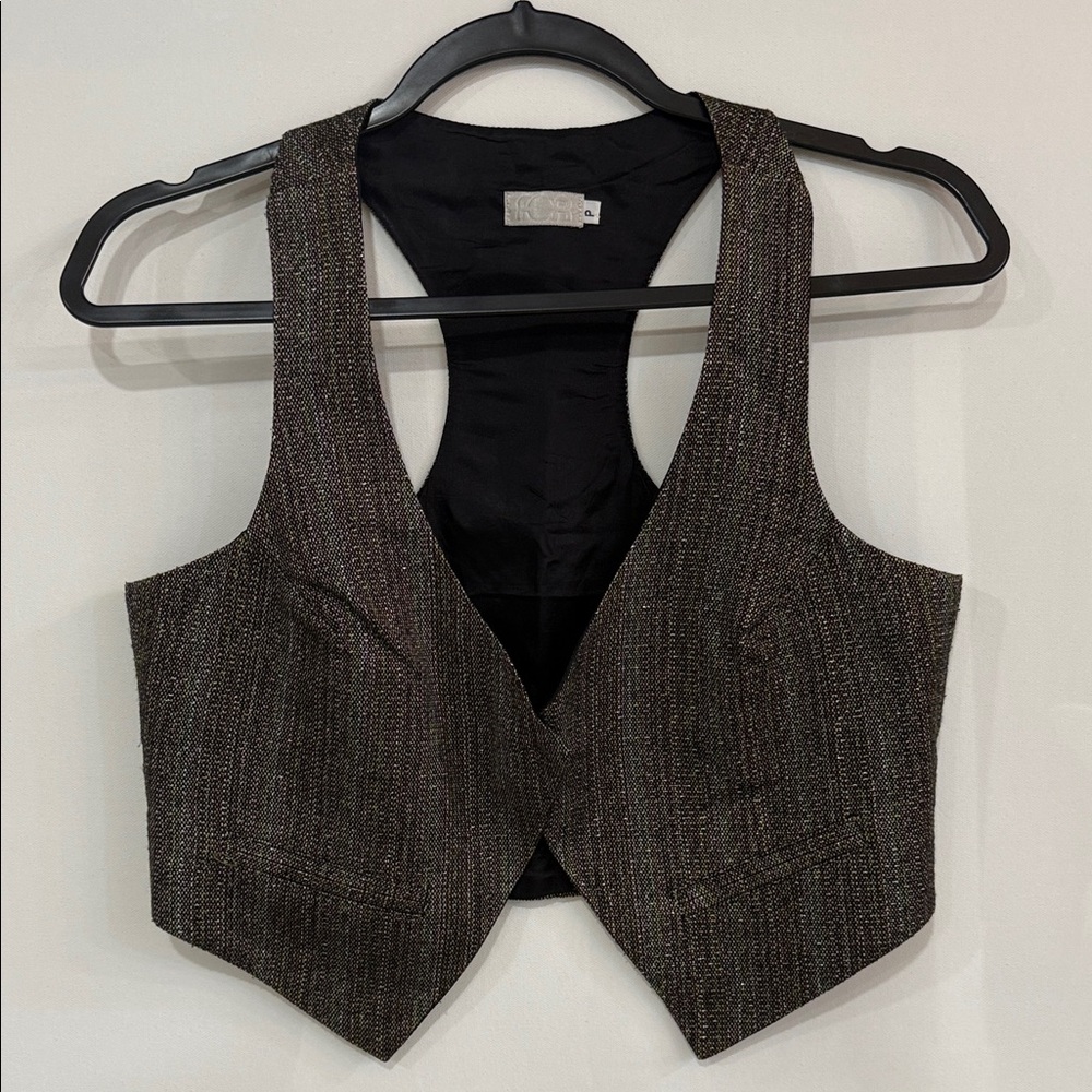 Stylish Tweed Vest
